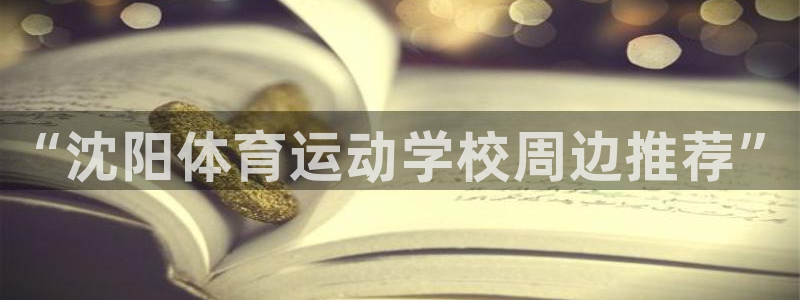 竞技宝app最新下载扫码：“沈阳体育