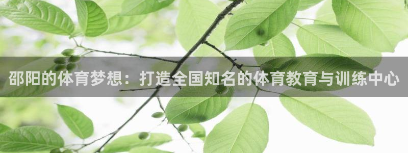 竞技宝最新网站在线观看：邵阳的体育梦