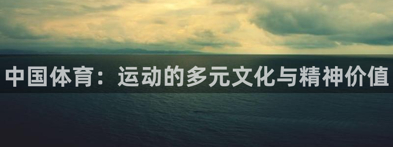 海南JJB竞技宝官网下载发展怎么样：中国体育：运动的