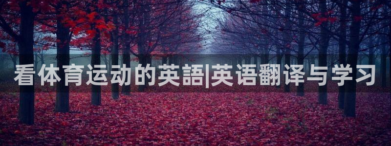 JJB竞技宝官网下载招商电话：看体育运动的英語|英语