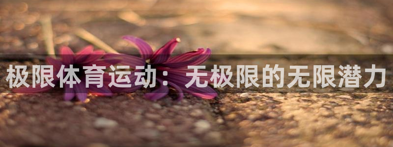 JJB竞技宝官网下载平台注册流程视频：极限体育运动：