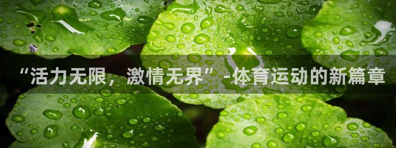 JJB竞技宝官网下载开户:“活力无限,激情无界”-体育运动的